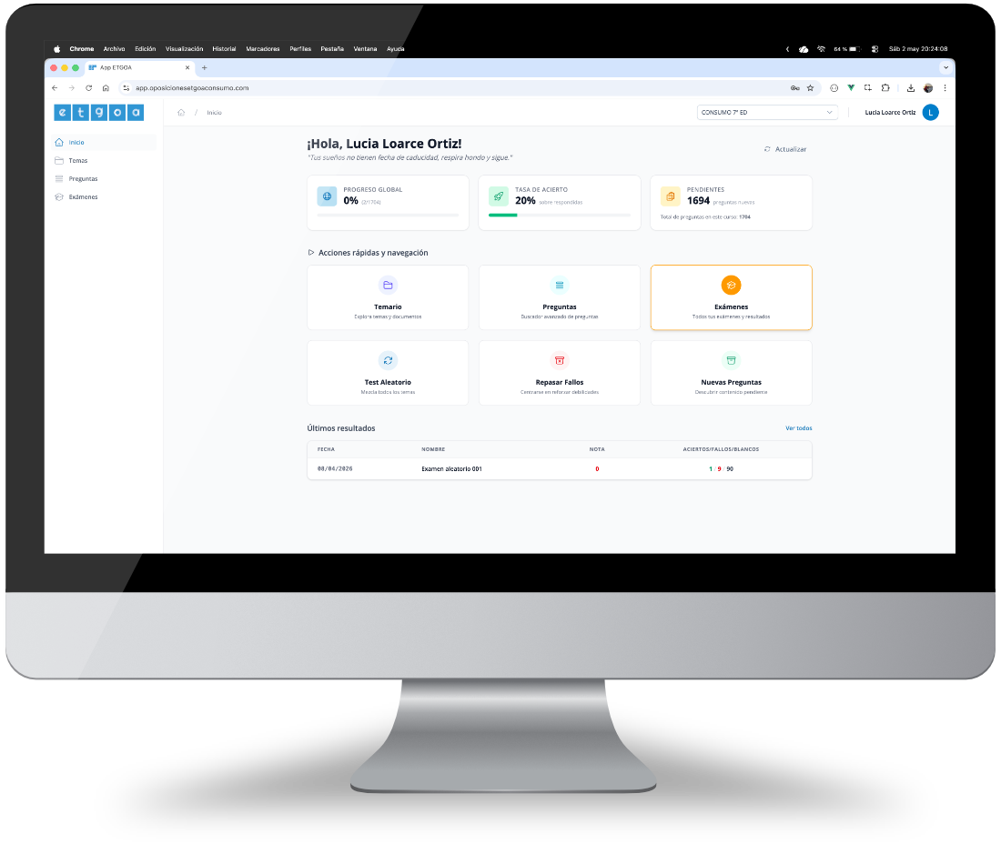 App Web ETGOA
